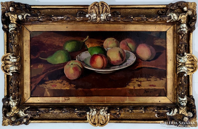 Pál Jávor (1880 - 1923) pears and peaches