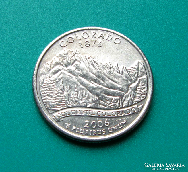 USA - ¼ Dollár -  2006 - Colorado - Emlékérme - USA Tagállamok