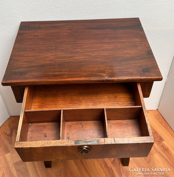 Small antique Biedermeier writing/sewing table