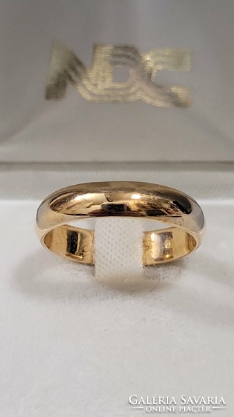 (7) 14K gold wedding ring, wedding ring 4.1 g