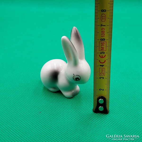 Retro Hóllóháza porcelain bunny, rabbit figure