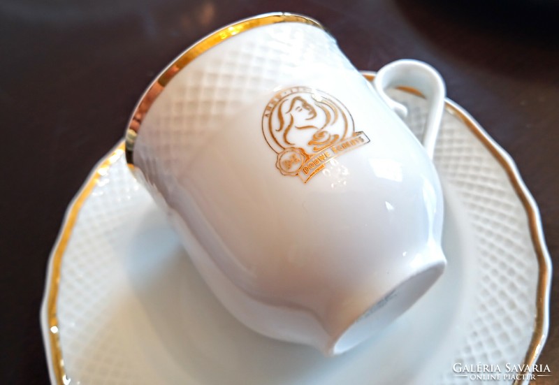 Gilded Raven House coffee cup