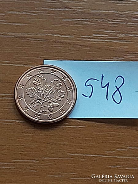 Germany 1 euro cent 2009 / g 548
