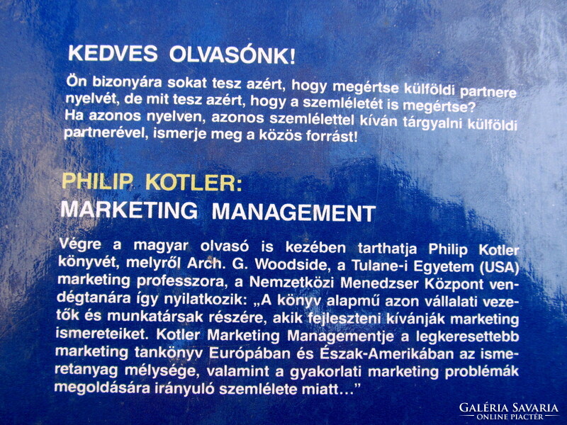 Philip Kotler - marketing management / analysis, planning, implementation, and auditing