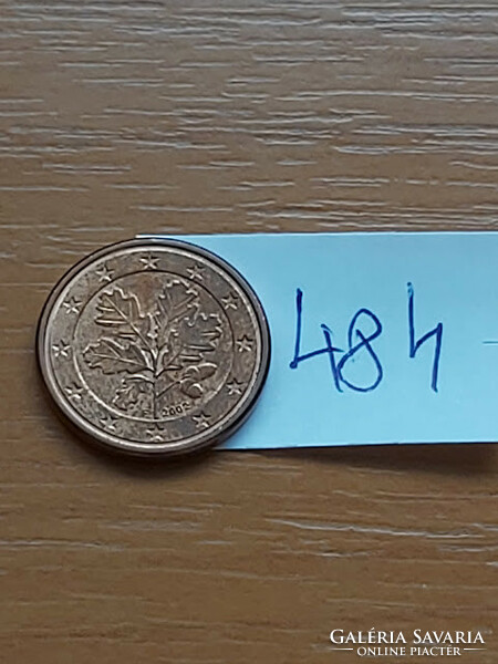 Germany 1 euro cent 2002 / f 484