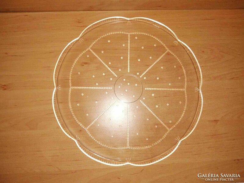 Glass cake plate cake centerpiece - dia. 31 cm (b)
