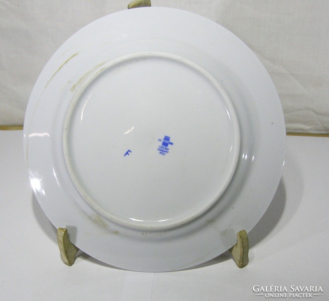 Mesetányér - Hófehérke sorozatból - Zsolnay porcelán 17 cm