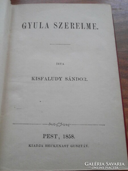 Magyar Remekírók, gyémánt kiadás 1858 Kisfaludy...