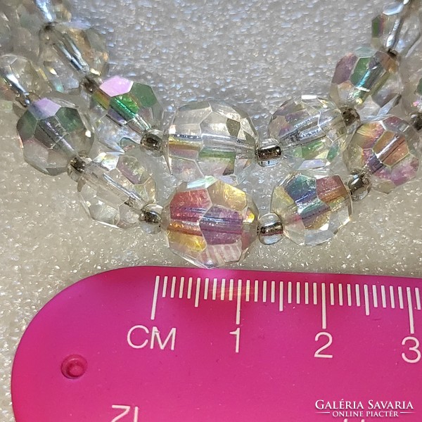 Aurora Borealis kristály nyakék jó áron! 38 +6cm