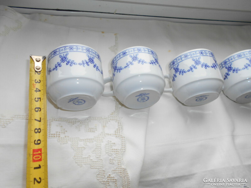 5 pcs of retro German porcelain kahla (ndk) coffee cups 400 ft/pc