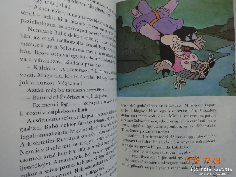 Romhányi József: Doktor ​Bubó - régi mesekönyv Ternovszky Béla illusztrációival