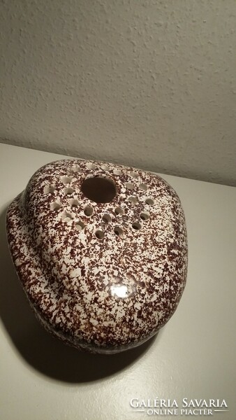 Craftsman ceramic vase, ikebana vase, pebble vase