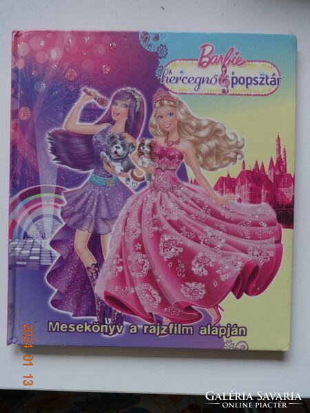 Barbie - the princess and the pop star - storybook based on the cartoon