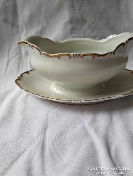 Antique zsolnay sauce bowl