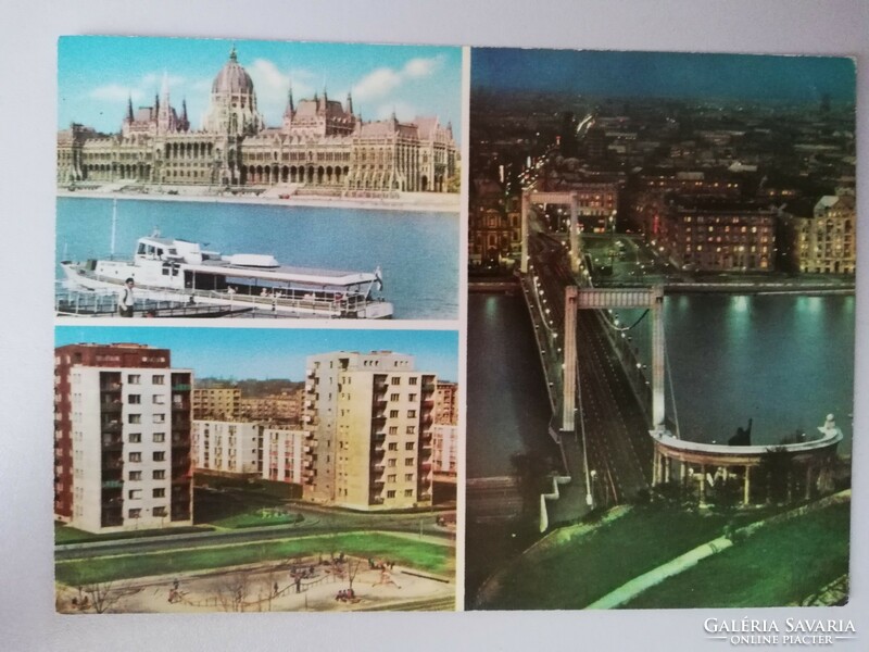 Postatiszta képeslap - Budapest