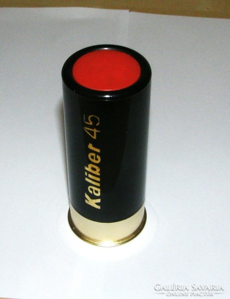 Retro travel glass set 6 pieces - in a shotgun ammunition holder
