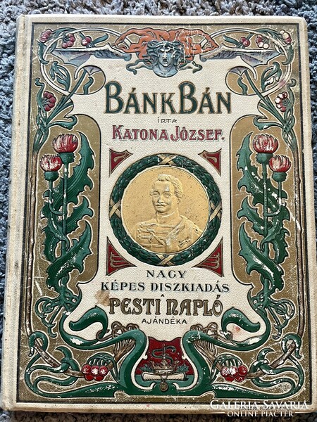 József Katona: bánk bánk, 1899, edition of Pest diary, with a foreword by Mór Jókai