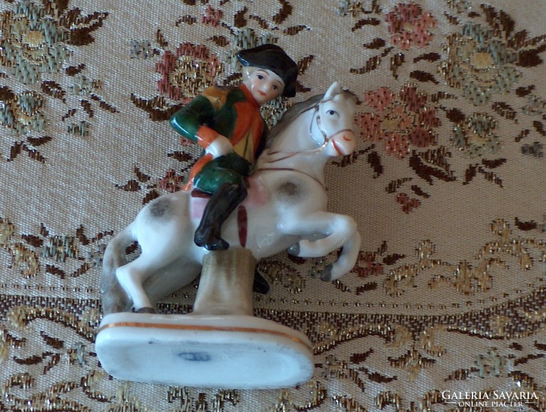 Antique Altwien Hand Painted Flawless Napoleon Statue
