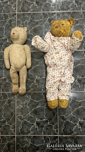 Two retro teddy bears for sale