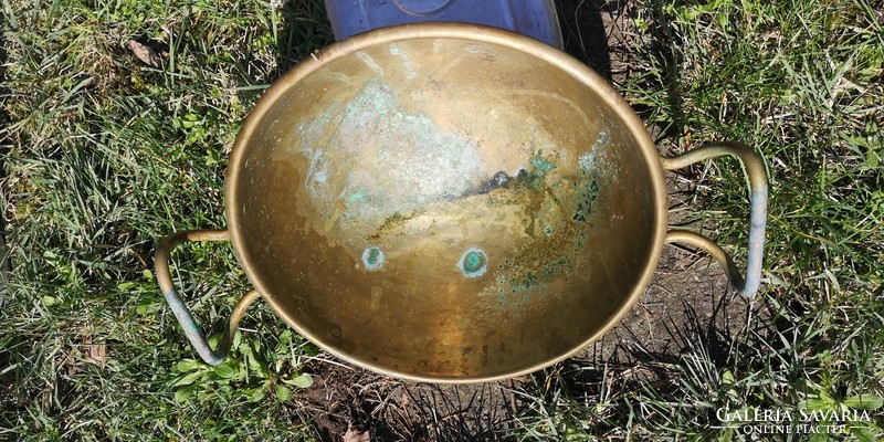 Copper confectioner's foam bowl