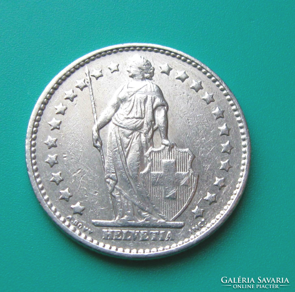 Svájc  - 1 frank  - 1976