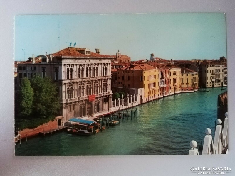 Postatiszta képeslap - Velence Casino