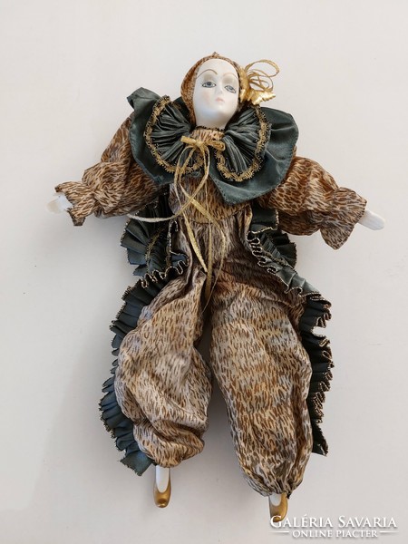 Venetian doll carnival figure 36 cm