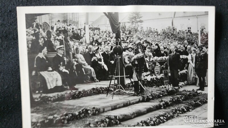 1940 CLUJ Kolozsvár bevonulás korabeli képeslap Horthy Miklós kormányzó + neje Purgly Magdolna