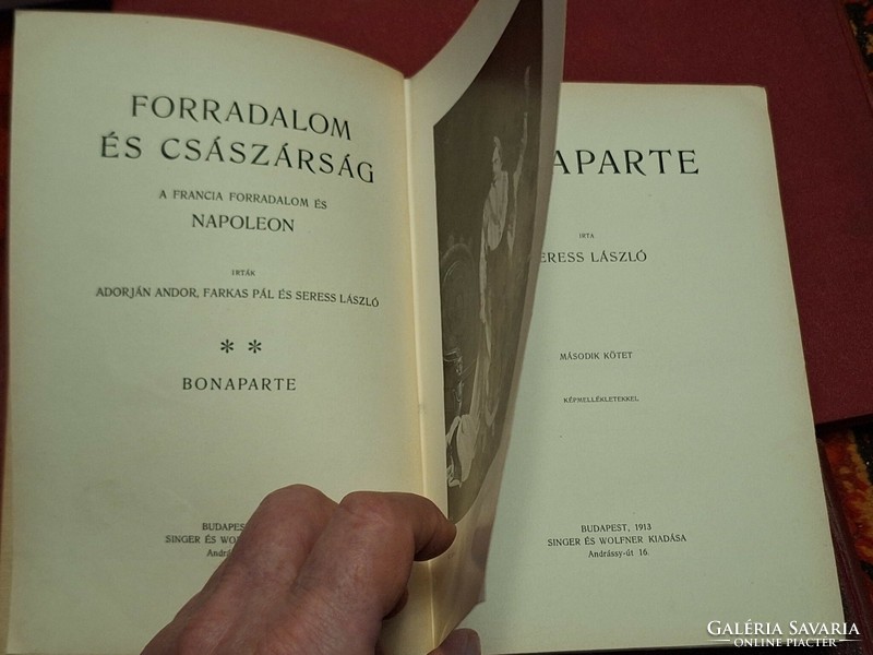 1913-14 Adorján/farkas/seres: revolution and imperialism i-viii. The French boil is complete. And Napoleon