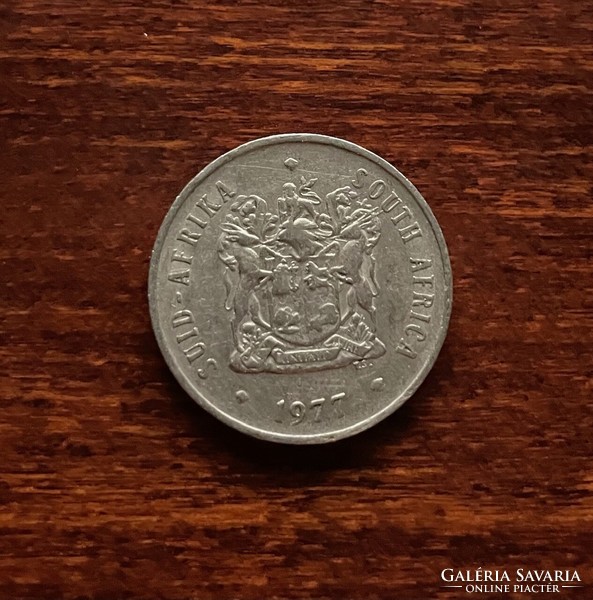 Republic of South Africa - 20 cents 1977.