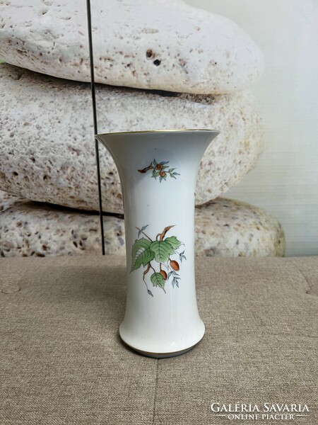 Herend Hecsedli patterned porcelain vase a72