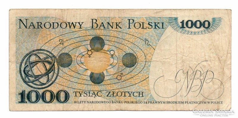 1.000       Złoty     1982   Lengyelország