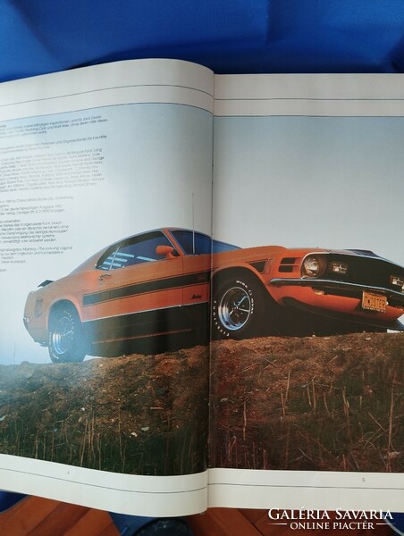 Mustang autós könyv ( Karl Müller Verlag)
