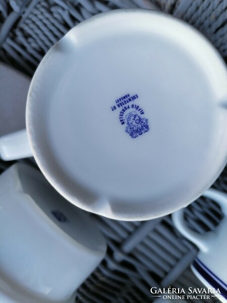 Alföldi blue striped cups