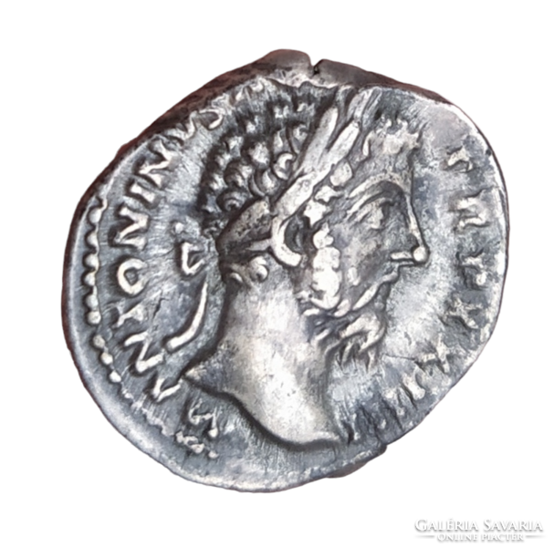 Marcus Aurelius 161-180 Denar Róma Victory Római Birodalom