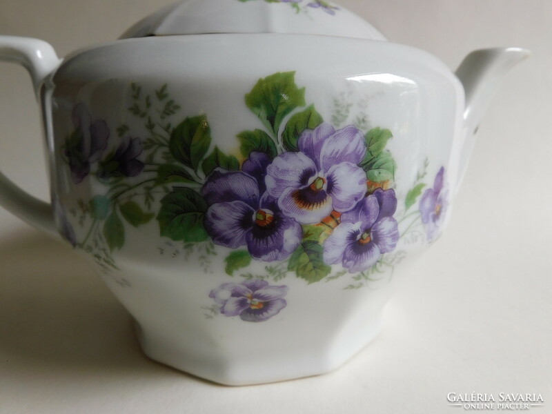 Antique violet pattern jug/spout