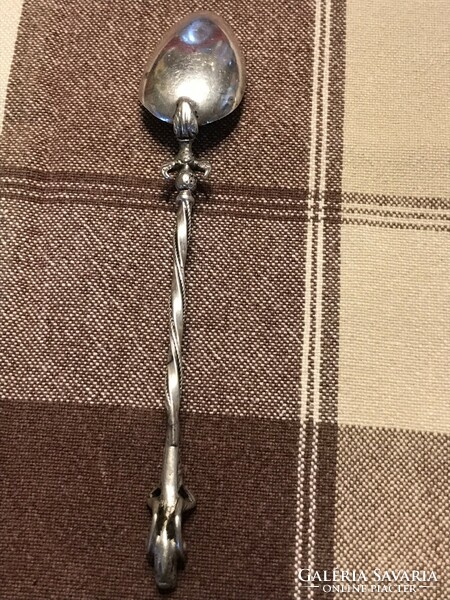 Christening silver spoon
