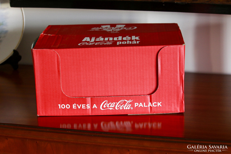 6 glasses for Coca cola relic collectors. Price/pc - at the same time cheaper