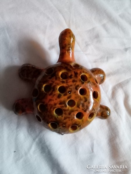 Tófej ikebana turtle