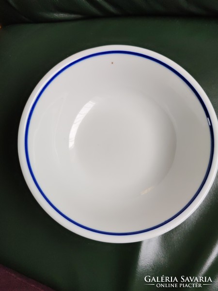 Zsolnay porcelán gulyás tányér, kocsonyás tányér