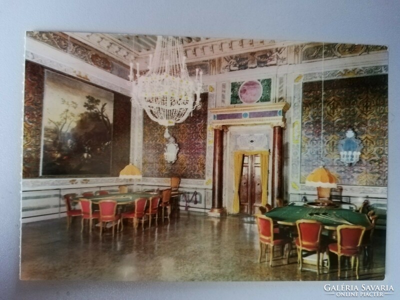 Postatiszta képeslap - Velence Casino