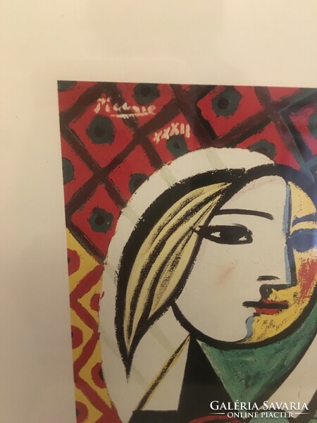 Picasso nyomat keretben