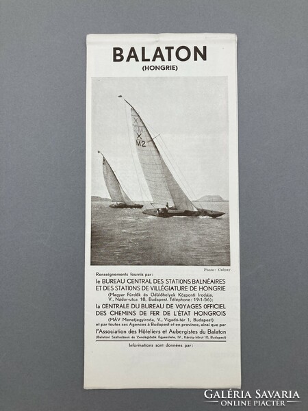 Balaton, Hungary - pictorial tourism publication of the 1930s