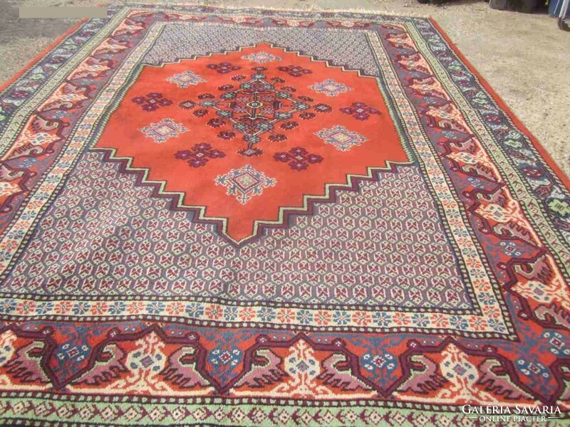 Giant Tunisian Berber Hand Knotted Carpet, Persian Rug, Living Room Rug 2.5 x 3.5 Meters