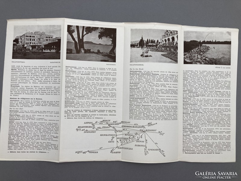 Balaton, Hongrie - 1930-as évek képes idegenforgalmi kiadványa