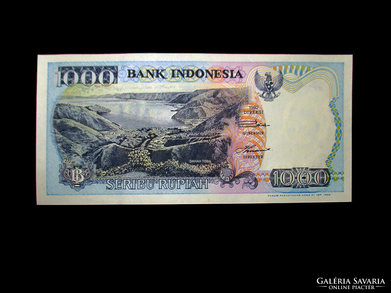 Unc - 1000 rupiah - Indonesia - 1992 (portrait watermarked!)