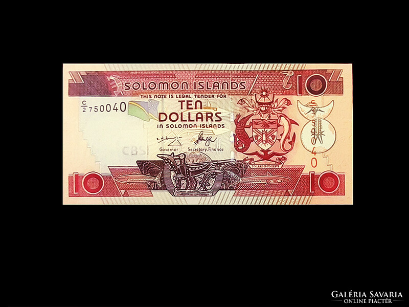 Unc - $10 - Solomon Islands - 2005 (avis watermark)