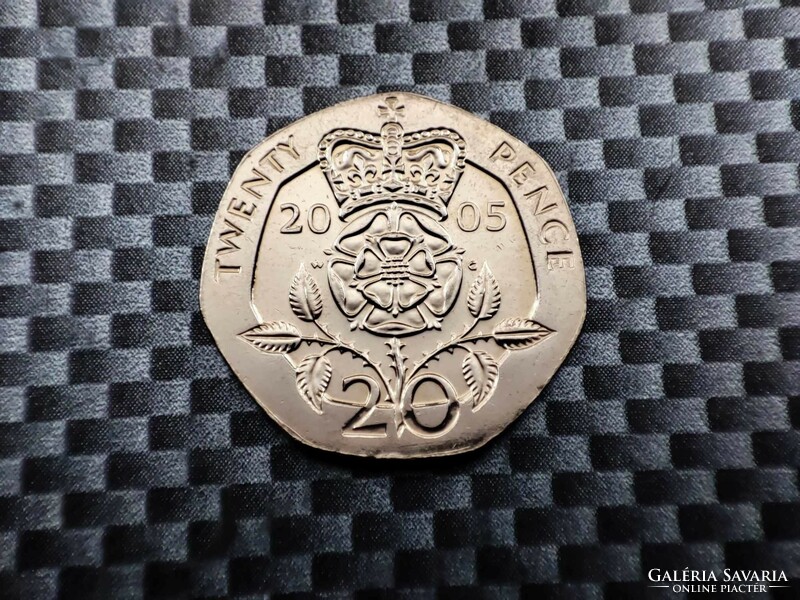 Egyesült Királyság 20 penny, 2005