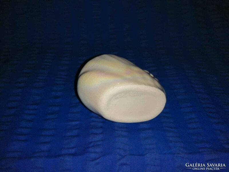 Luster glaze porcelain swan figure (a6)