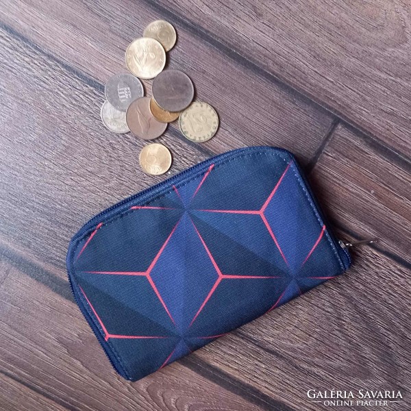 3D kockás pénztárca